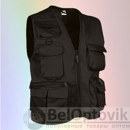 Жилет SAFARI с карманами, ассортимент цветов и размеров